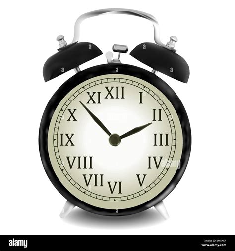 Realistic Vector Illustration Of Wall Clock Eps Stock Vector Image