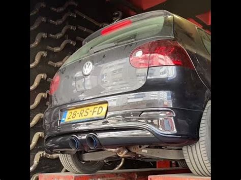 Vw Golf Gt Kumandali Egzoz Ve Bodyk T Youtube