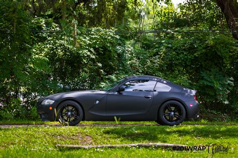 Bmw Z4m Matte Black Identity Design Flickr