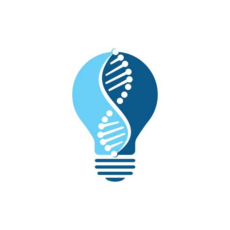 Creative Science Genetics Vector Logo Design Genetic Analysis