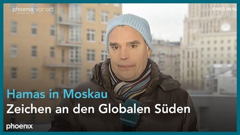 ZDF Korrespondent Armin Coerper Aus Moskau Zum Treffen Einer Hamas