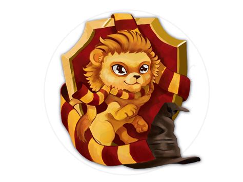 Gryffindor House Illustration by Stella Trifonova on Dribbble