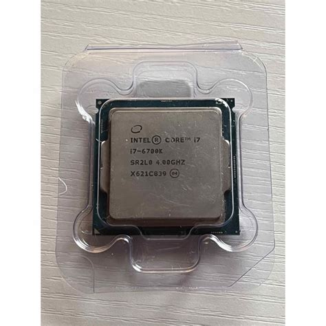 動作未確認 Intel Core I7 6700k 4ghz 4コア8スレッドの通販 By Avic｜ラクマ