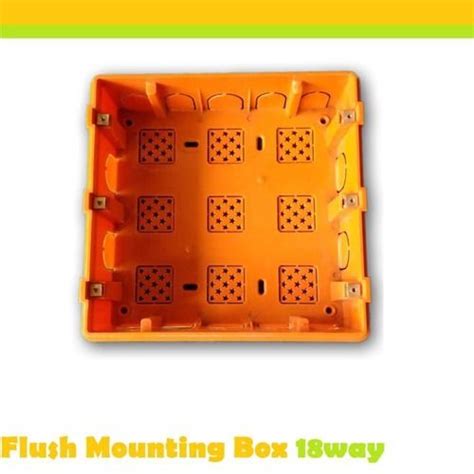 Flush Mount Junction Box At Best Price In Bhiwandi Ahmed Plastic