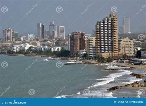 Modern Buildings In Cartagena Colombia Stock Photo Image Of America