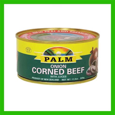 Palm Onion Corned Beef With Juices 326g Shopee Philippines