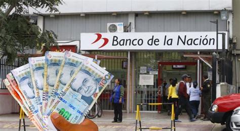 Banco De La Nación Ofrece Créditos De Hasta 100 Mil Soles Con