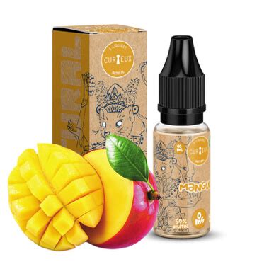 E liquide Mangue Curieux E liquide français au végétol