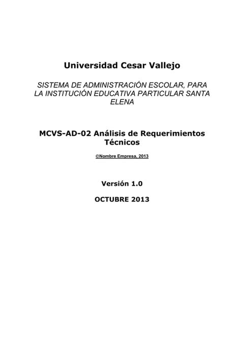 Mcvs ad 02 análisis de requerimientos técnicos PDF