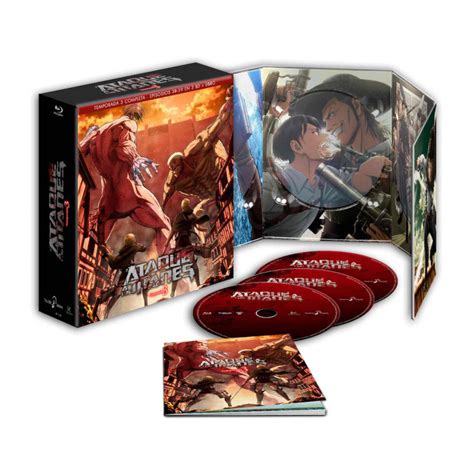 Ataque A Los Titanes Temporada Completa Blu Ray