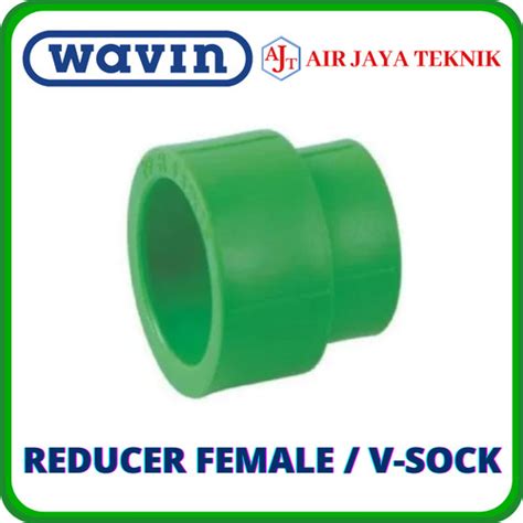 Jual Reducer Female Sock Drat Dalam Fitting Ppr Wavin Tigris Green