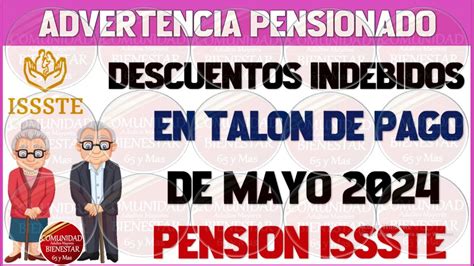 ALERTA CON ESTODescuentos indebidos en talón de pago en mayo para