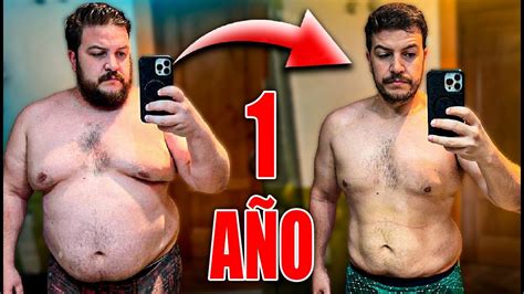 Mi Cambio F Sico En A O C Mo Perd Kilos Youtube