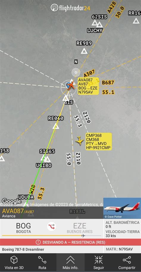 Vuelos y Spotters on Twitter Hoy temprano se desvió a Resistencia