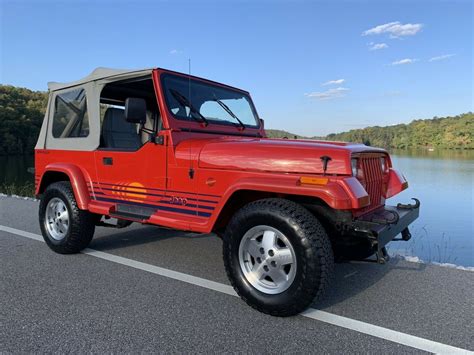 1989 Jeep Wrangler Suv Red 4wd Automatic Islander Classic Jeep Wrangler 1989 For Sale