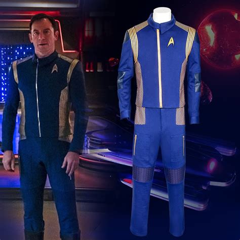 Star Trek Discovery Captain Lorca Costume Cosplay Uniforme Da Starfleet