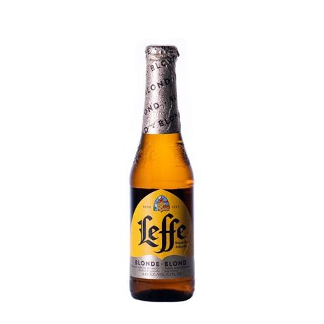 Leffe Blonde Belgian Blond Ale Bottle
