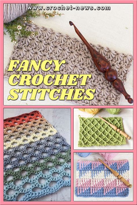 20 Fancy Crochet Stitches Crochet News