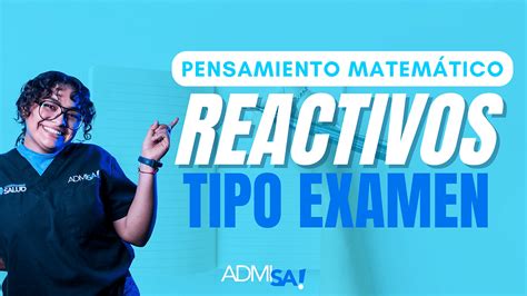 Gu A Exani Ii Pensamiento Matem Tico Reactivos Resueltos Y Explicados