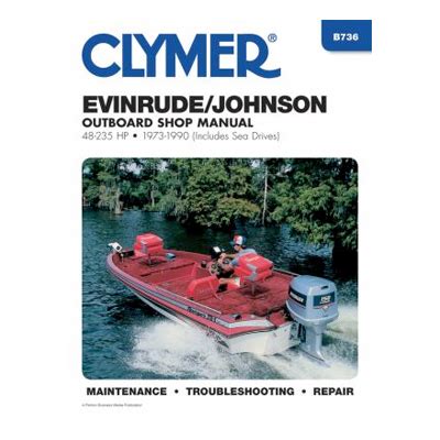 Evinrude Johnson Outboard Shop Manual 48 235 HP 1973 1990 Marineparts Eu