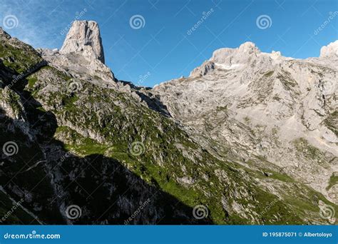 Naranjo De Bulnes In Picos De Europa National Park Asturias In Spain