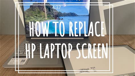 How To Replace A Laptop Screen HP DY 2033NR YouTube