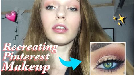 Recreating Pinterest Makeup Youtube