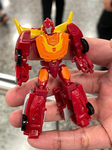 Transformers Kingdom WFC K43 Core Class Hot Rod In Hand Images