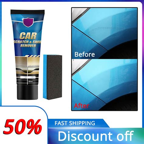 1pc Car Scratch And Swirl Remover Auto 60ml Scratch Repair Tool Car Scratches Repair Polishing