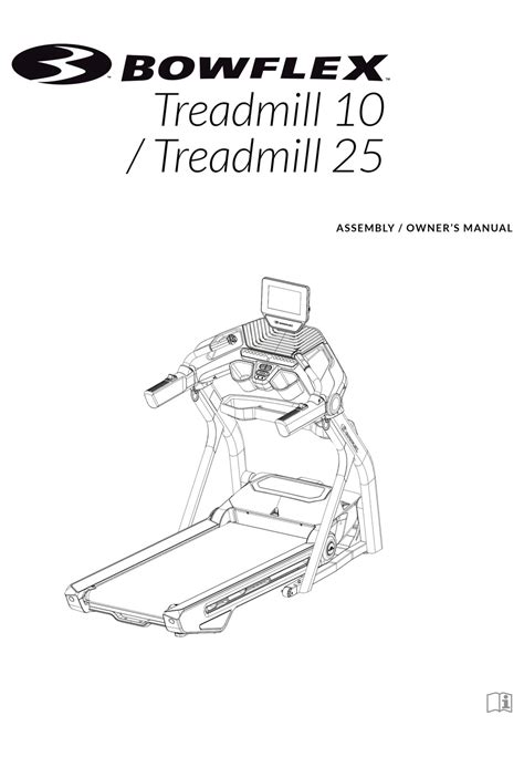 Bowflex Treadmill 10 Owner S Manual Pdf Download Manualslib