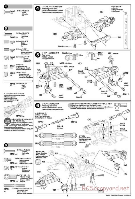 Tamiya Manual Ta Pro Chassis Rcscrapyard Radio