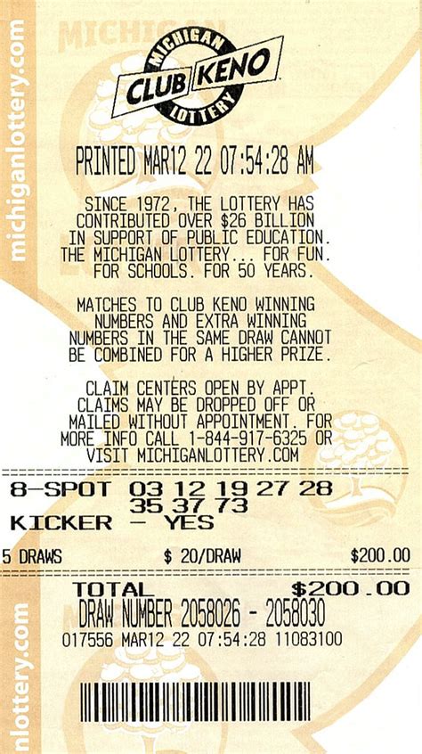 Bay County Man Wins 400000 Club Keno Prize From The Michigan Lottery