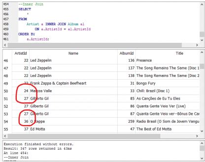 SQL Básico Consultando varias tablas Left Join SCyASIG