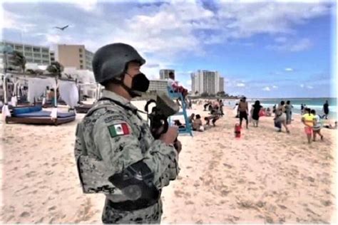 Refuerzan Seguridad En Playas M S De Mil Guardias Nacionales