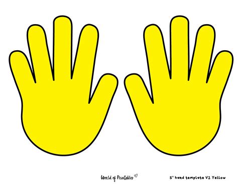 Child Handprint Outline