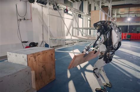 Boston Dynamics Designed Atlas Can Now Lift Up Heavy Equipment And