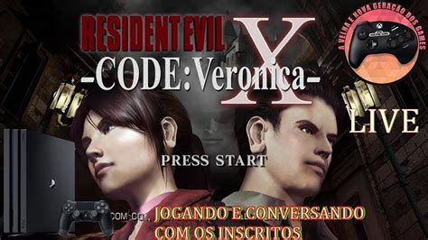 Resident Evil Code VerÔnica X Live Parte1 Ps 4 Pro Youtube