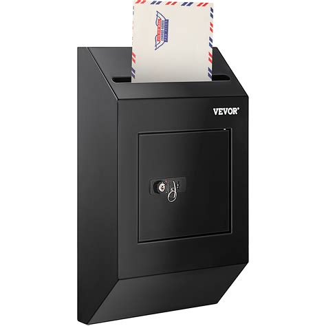 VEVOR Suggestion Box Donation Ballot Box With Key Combination Lock