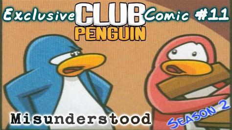 Club Penguin Exclusive Comic 11 Misunderstood Youtube