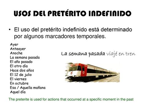 Usos Del Pret Rito Indefinido Ppt Descargar