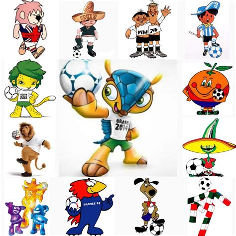 Un Recuento Histórico Por Las Mascotas De Los Mundiales