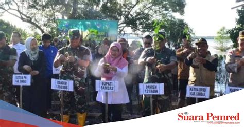 Danrem Abw Tanam Mangrove Bersama Forkopimda Dan Komponen