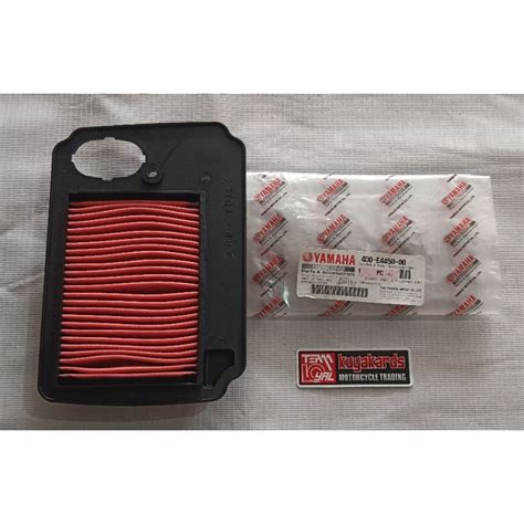 YAMAHA GENUINE AIR FILTER MIO SOULTY 4D0 E4450 00 Shopee Philippines