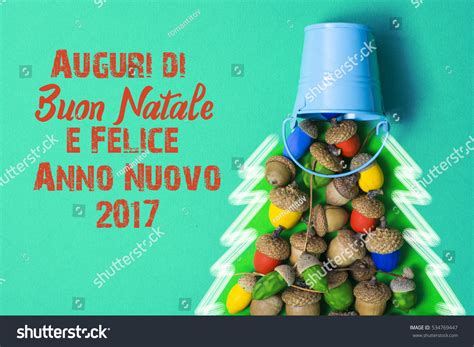 Merry Christmas Happy New Year Italian Stock Photo 534769447 | Shutterstock