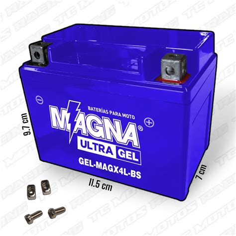 Batería Magna MAGX4L BS ultra gel TC MOTOS RACING