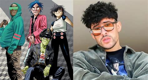 Se hizo realidad Gorillaz anuncia colaboración con Bad Bunny