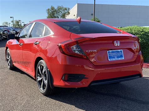 New 2018 Honda Civic Touring 4dr Car In Scottsdale 00182805 Right Honda