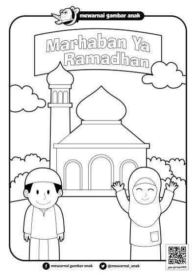 Ramadan Kids Coloring Book