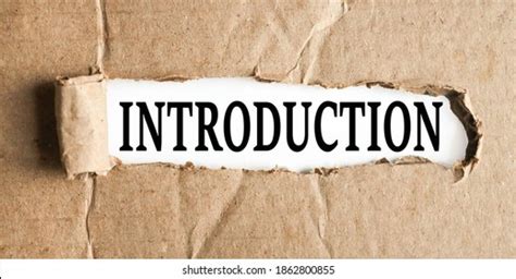 Introduction Photos And Images And Pictures Shutterstock