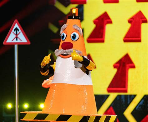 Masked Singers Traffic Cone ‘exposed After Itv Let Slip